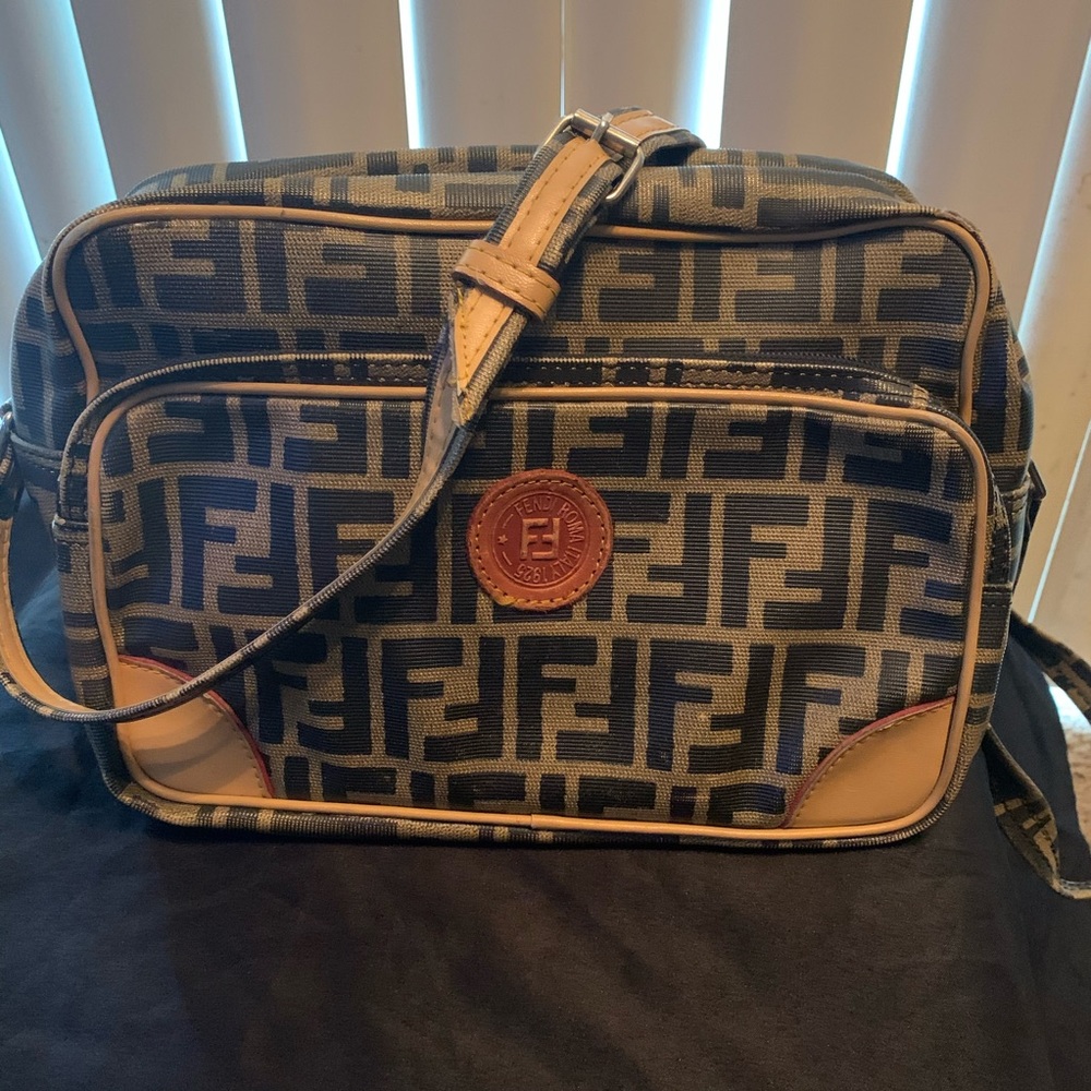 Fendi Signature Print Bag